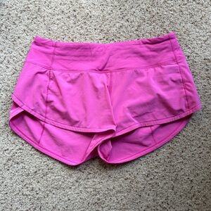 Lululemon speed shorts size 4 - 2.5” inseam